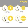 ENKAY - 6 in 1 Gray Hammer and Screwdriver, Multifunction