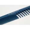 Hongo No.107 Professional Cut Comb, Wet and Dry Use, Blue,