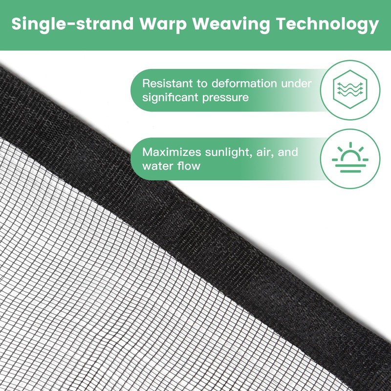 WindscreenSupplyCo Protection Cover 12 Ft. x 12 Ft. Garden Netting