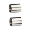 Feelers 304 Stainless Steel Cast Pipe Coupling Fitting, Female Coupler