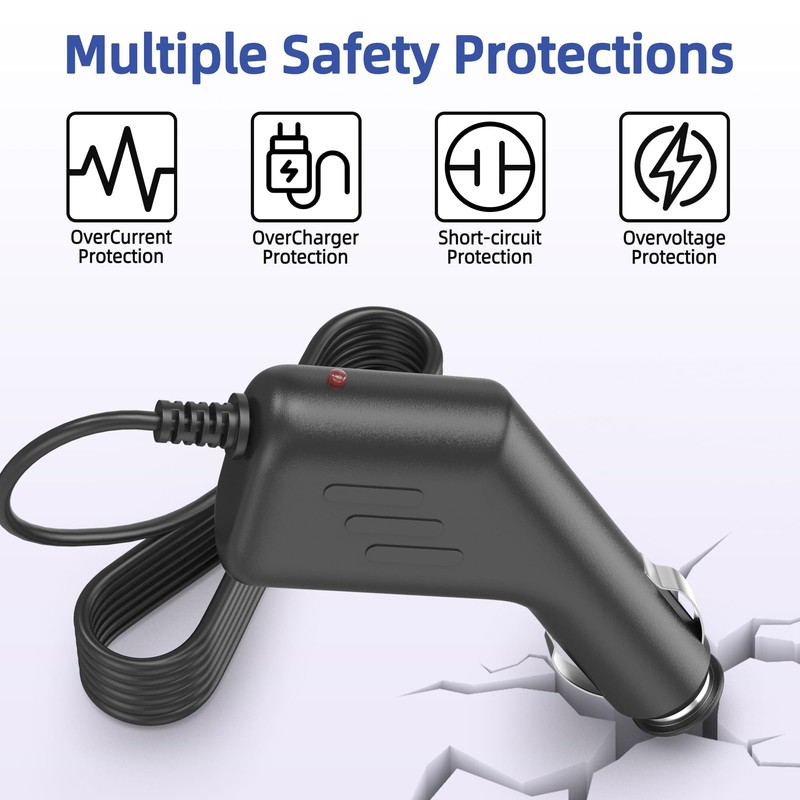 XHJTWOPY 5V 2A Mini USB Car Charger for Rand McNally