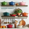 Overmont Enameled Cast Iron Dutch Oven - 7QT Pot with