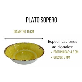 Anforama- Tab & Kit Vajilla Moderna De Mesa Para 4 Personas 12 Pzas Melamina