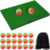 Gavit Golf Practice Mat Approach Practice Equipment Indoor Training Grass