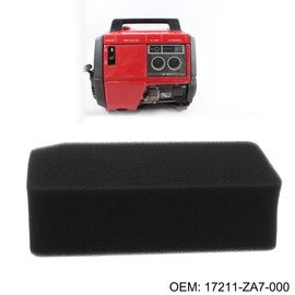 OTOTEC 2x Generator Air Filter Element 17211-ZA7-000 10.5x5.3x3.2cm Compatible with Honda EX800 EX1000