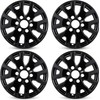 TULALUX Wheel Skins Compatible with Toyota Tacoma 2024-2025; Glossy Black
