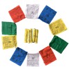 Tibetan Prayer Flags. 100% Cotton Lungta 7 Inches, 50 Pcs