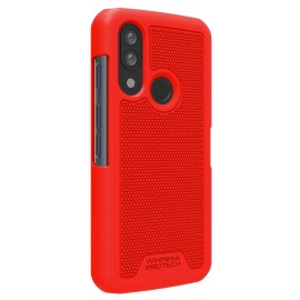 Wireless ProTech Case for CAT S62 and S62 PRO Protective Hard Shell with Soft Touch Coating - Red