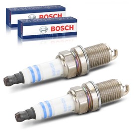 2x Original Bosch 0242240653 Spark Plugs Compatible with A208 A209 C208 C209 C215 CL203 R170 R171 S202 S203 S210 W169 W202 W203 W210 W220i30 S-Type XF XJ XK