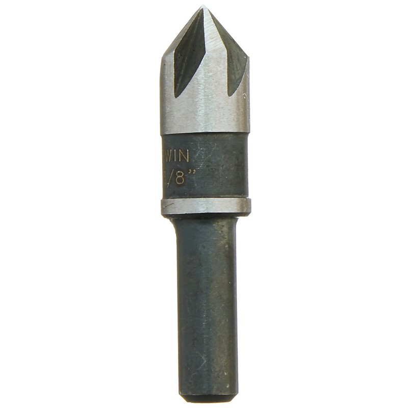 Irwin Tools 1877715 Countersink Drill Bit, 3/8-Inch, Black Oxide