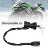 EMSea Motorcycle Ignition Key Set Ignition Switch Keys Compatible with