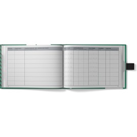 Type 7 - Premium hard cover logbook, DIN A6, 112 pages, suitable for tax office, for cars and trucks - for Germany and Austria