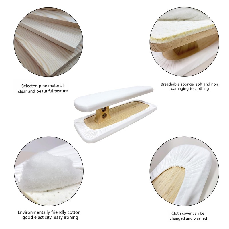 DE-LIANG Chest and Sleeve Ironing Board,Two-Sided Ironing Board Professional Garment