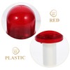 PRETYZOOM 4pcs Traffic Cone Topper Emergency Warning Lights Portable Flashing
