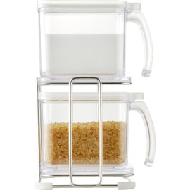 Squirrel Condiment Container, Sugar, Salt, Clear, 25.5 fl oz (750 ml), Stavia Luxe Cookpot