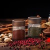 Patoper Glass Spice jars Glass Jars with Screw Lid 5