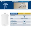 GE Shower Filtration System, Removes Chlorine, Easy to Install to