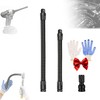 Mosheehdor 1/2" Drive Flexible Socket Extension Set, 10" & 14"