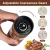 Electric Salt and Pepper Grinder Set-Rechargeable, Salt and Pepper Shakers,