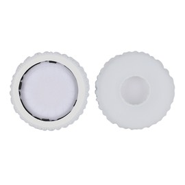 White Cotton Headset Headphone Ear Pad Cover Cushion Replacement Parts for Solo 2.0/3.0
