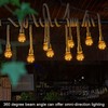 E27/G95 220V Retro Style Filament Light Bulb LED Lamp for