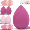DUAIU - Set de 4 esponjas de maquillaje para difuminar