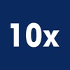 Lunivers Pack of 10 G4 recessed spotlights made of die-cast,