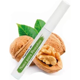 Sérum Natural para Pestañas y Cejas con Péptidos De Nuez, Fortalecedor y Estimulante del Crecimiento 8gr