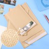 Yeyeplum 100 Pcs Kraft Bubble Mailers 3 Size Padded Bubble