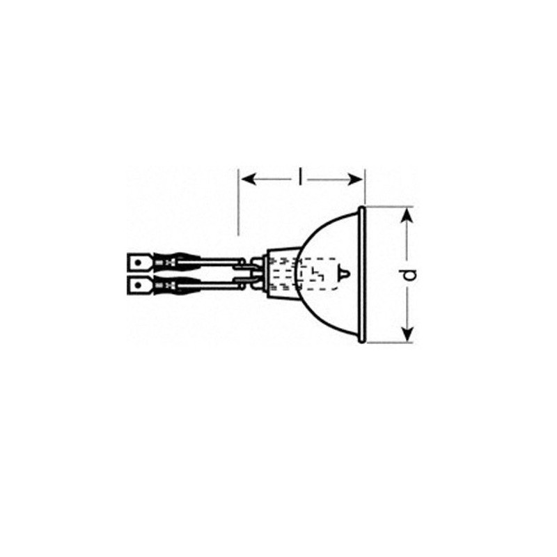 OSRAM 64336A Lamp 62w 66A 62 MR16 Airfield Bulb