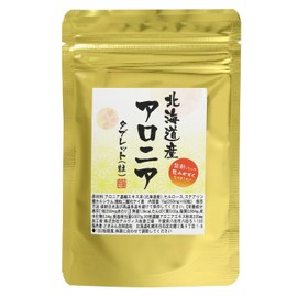 Hokkaido Alonia Tablets, 60 Tablets, 0.8 oz (235 mg) of Alonia Extract Powder, Alonia Supplement, Anthocyanine