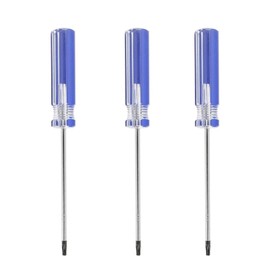 3Pcs T8 Magnetic Torx Screwdriver, 76mm Length Screw Driver with Non-Slip Handle for Appliances Repair Improvement