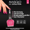 Masglo Gel Evolution Esmalte de Uñas Efecto Gel 3 uds,