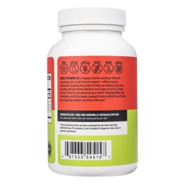 LIVELY VITAMIN CO. Inhale Exhale - Helps Calm Allergies - Itchy Watery Eyes - Allergy Symptom Relief - Nasal Congestion - Clear Breathing - Allergic Response - Coughing - Sneezing - 120 Capsules