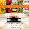 Rosewill Essential Food Dehydrator, 5 Stackable Trays with Adjustable 48H