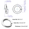 Fajoeda Pack of 100 Spring Washers M2.5, A2 V2A Stainless
