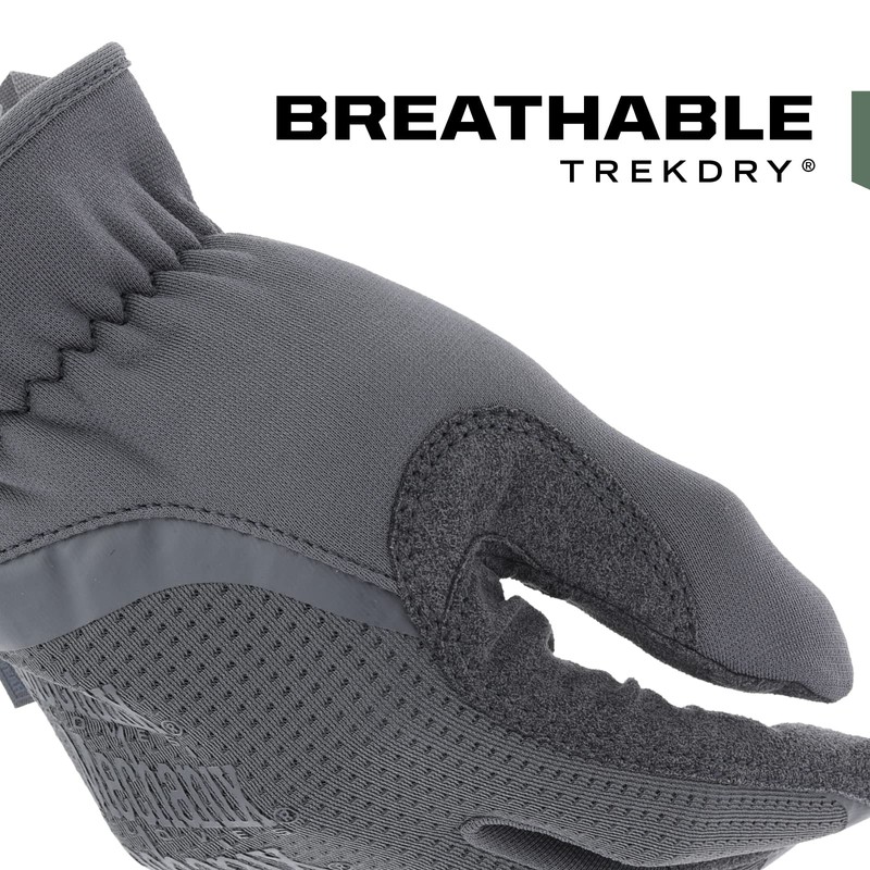 Mechanix Men's FastFit Tactical Touch Gloves, grey, m