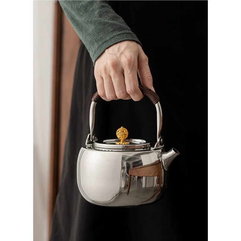 IwaiLoft IWL1078 Kettle, Stainless Steel, Water Kettle, Tea Pot, Gas