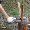 KAKURI Japanese NATA Hatchet Tool with Sheath 7" [Double Bevel]