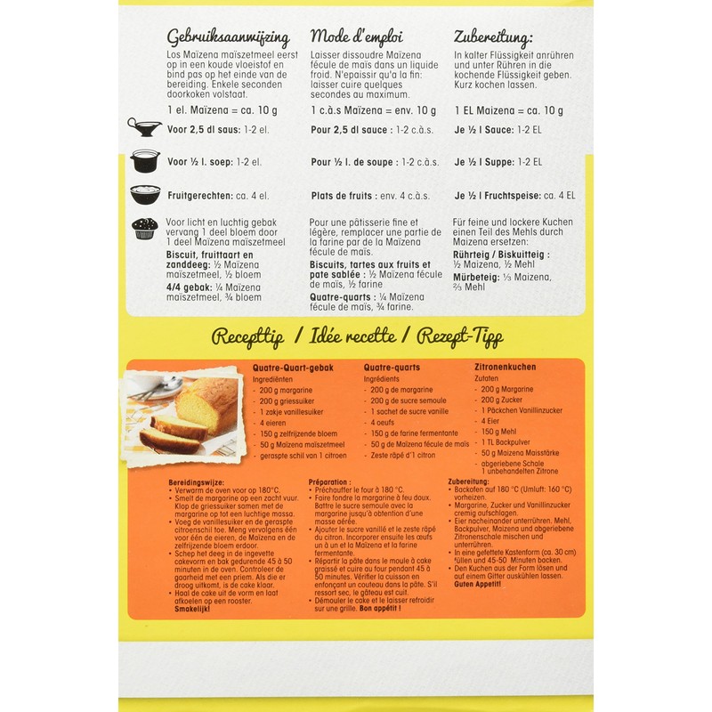 Maizena Fine Starch 1 Pack (1 x 400g)