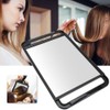 Double Handle Mirror Large Rectangle Makeup Barber Hair Handheld Back