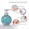 Handmade Blue Mosaic Glass Bathroom Accessory Sets 4PCS Bathroom Accessories