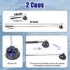 11.8’L Shuffleboard, Curling and Bowling 3 in 1 Board Game