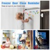 DAYTECH Freezer Door Alarm with Delay 1/2/3/4 mins When Left