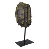 Ebros Large Alligator Snapping Turtle Shell Sculpture On Metal Mount