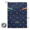 Indigo PG347 Birthday Bag LL Dinosaur Navy Wrapping Bag