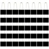 40pcs Bottle Keeper Bottle Name Plate Mini Chalkboard Solid |