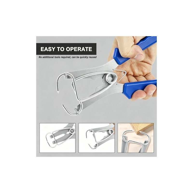 23PCS Miter Spring Clamps Kit for Woodworking 1PC Spring Loaded