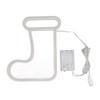 Christmas Neon Light LED Christmas Boot Neon Sign Light Battery