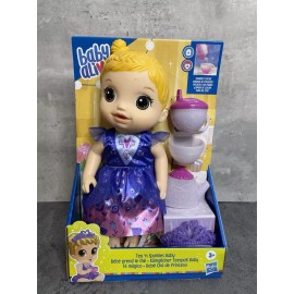 Hasbro NEW Baby Alive BLONDE Hair Tea n Sparkles Baby Doll *Color-Changin